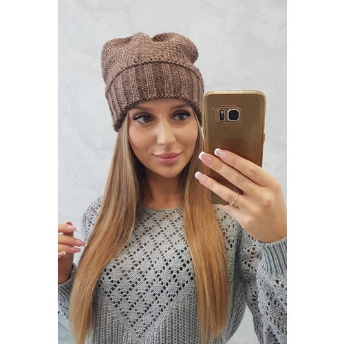 Kesi Women&amp;#039;s cap Danuta K331 mocca Slike