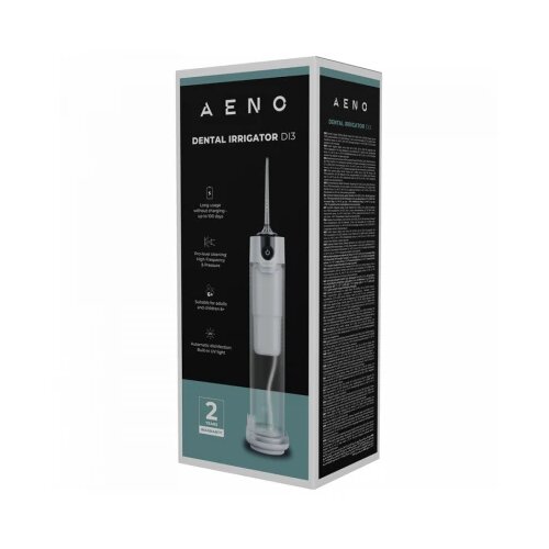 Aeno Dental Irrigator with Magnetic nozzles: 3.7V, 8W, 2500mAh, 240ML Cene