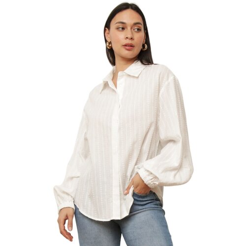 La Modeuse Srajce &amp;amp; Bluze 77383_P183422 Bež Slike