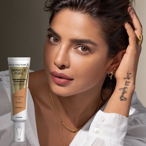 Max Factor Miracle Pure Skin dolgoobstojen tekoči puder SPF 30 odtenek 80 Bronze 30 ml Slike