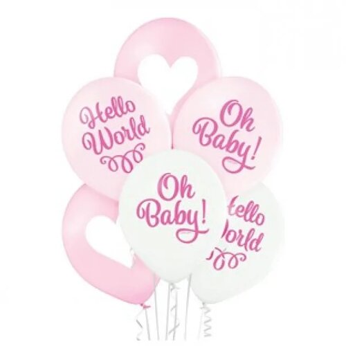 TOMOŠPED Baloni oh baby girl Cene