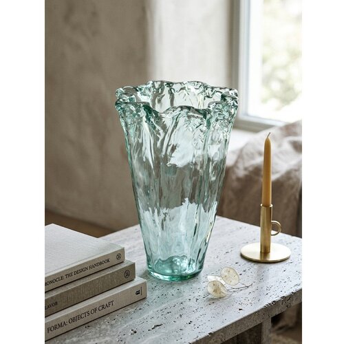 Ego Dekor Plava vaza od recikliranog stakla (visina 30 cm) Pandora &amp;ndash; Slike