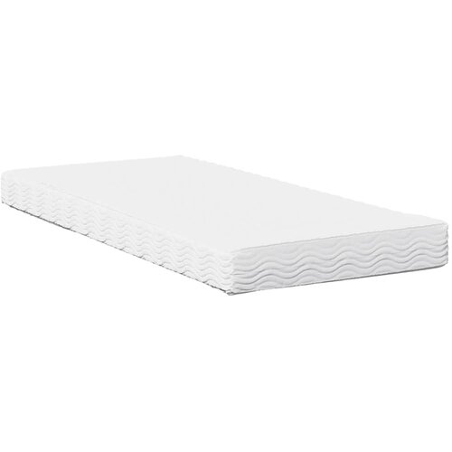  Dnevni krevet s madracem od voska smeđi 100x200cm puno drvo bor Slike