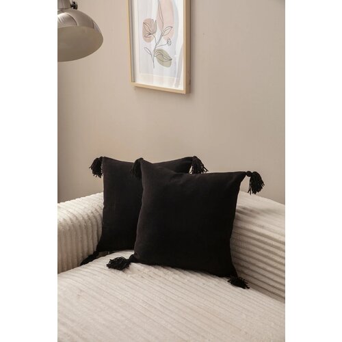 Opviq set 2 jastučnice 43x43cm Crni Cene
