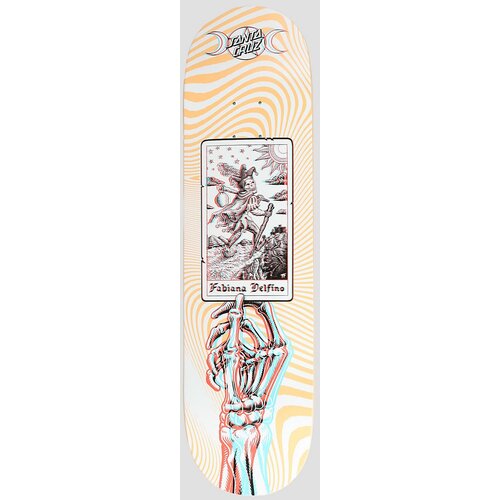 Santa Cruz Delfino Tarot Anaglyph Pro 8.25" Skateboard deska creme Cene