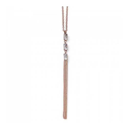  Ženski oliver weber spectrum rosegold white zircon lanČiĆ sa swarovski belim cirkonima ( 12156rg ) Slike