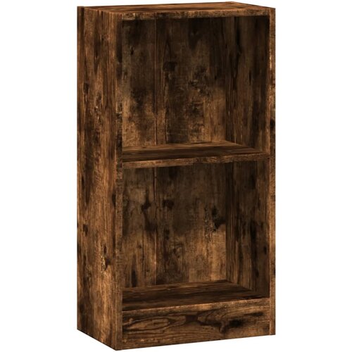 Maison Chic Knjižna omara - Knjižni regal dimljeni hrast 40x24x76 cm inženirski les, (21725287) Slike
