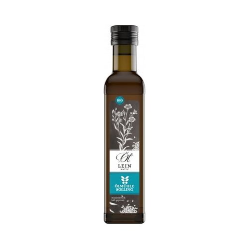&amp;Ouml;lm&amp;uuml;hle Solling Organsko laneno ulje Naturland - 250 ml Slike