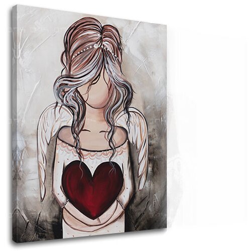  Slike na platnu ANGEL 1-delna XOBFB563E1 (galerija slik LIPA) Slike