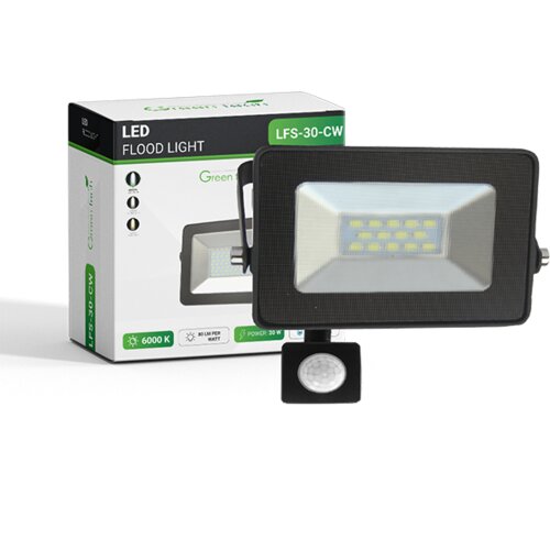 Greentech LED reflektor sa senzorom 30W 6000K IP65 Cijene