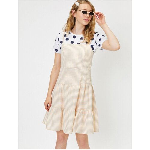 Koton Dress - Ecru - Ruffle both Cijene