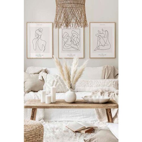 Wallity dekorativna slika Artcerceve13, 33x48cm, 3 dela Slike