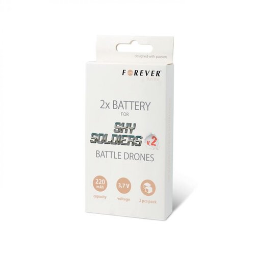 Forever 2x dodatna baterija za Sky Soldiers V2 drona Cene