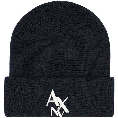 EAX Kape Beanie Hat Modra Slike