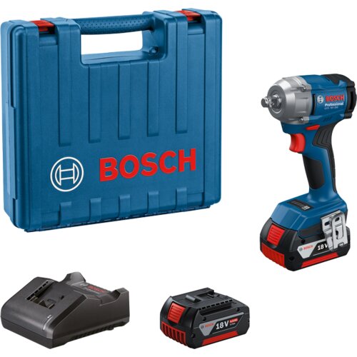 Bosch Akumulatorski udarni odvrtač GDS 18V-350 Professional, 2xGBA 18V 4.0Ah, L-Boxx 06019M5022 Cene