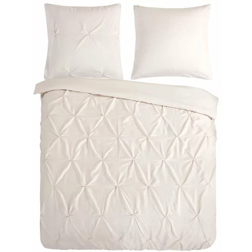 Good Morning Krem posteljina za bračni krevet/za produženi krevet od mikrovlakana 200x220 cm Pure Elegance –