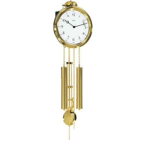 Hermle Reichenbach Zidni sat Brass Lyra Bell Slike