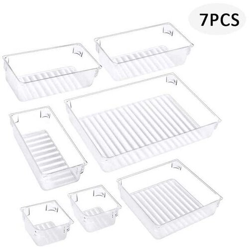  Set organizer za fioke, Plastični, 7 posuda Slike