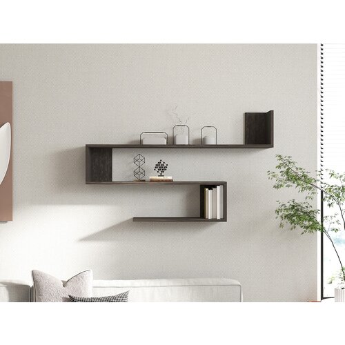 Hanah home Penne - Anthracite Anthracite Wall Shelf Slike