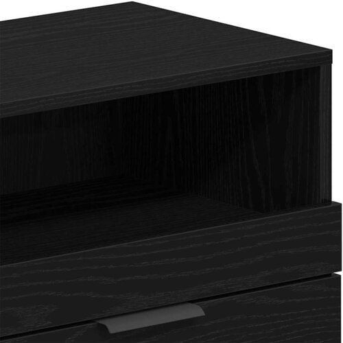  ormar Crni hrast 150 x 33,5 x 45 cm Konstruirano drvo Slike