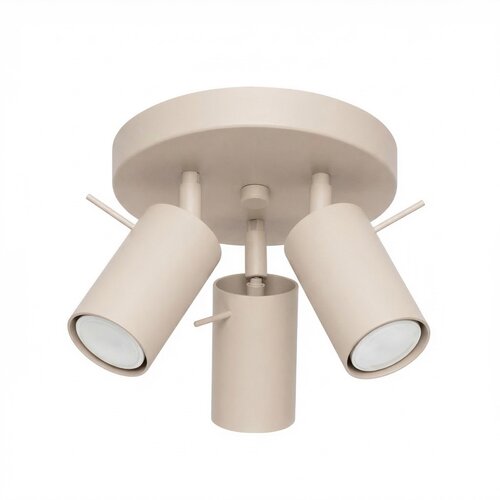 Sollux Lighting Stropna svetilka RING 3P sivo-rjava, (5000285034) Cene