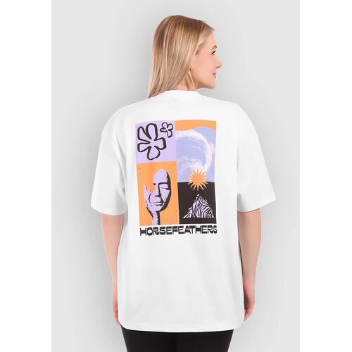 Horsefeathers Venus T-shirt white Cene