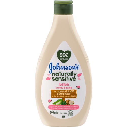 JOHNSON’S BABY јOHNSON'S BABI Losion natural sensitive 395 ml Cene