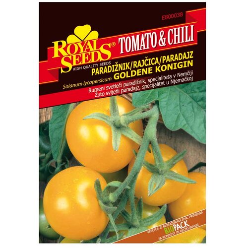 ROYAL SEEDS Sjeme povrća TOMATO&CHILI LINE 38 RAJČICA GOLDENE KONIGIN Cijene