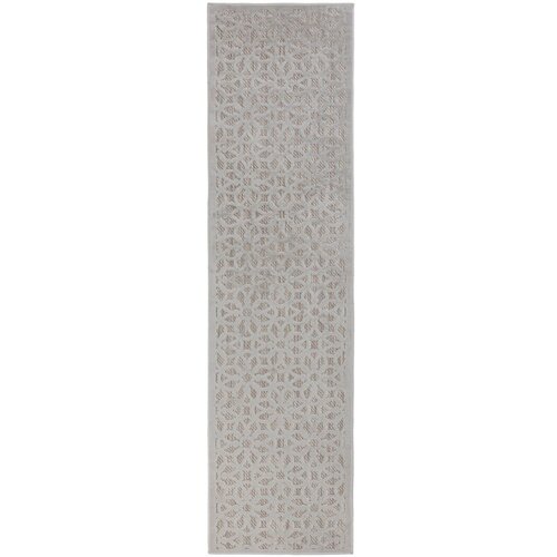 Flair Rugs Siv zunanji tekač 230x66 cm Argento - Flair Rugs Cene