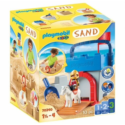 Playmobil 1.2.3 sand kofica za plazu ( 30689 ) Cene