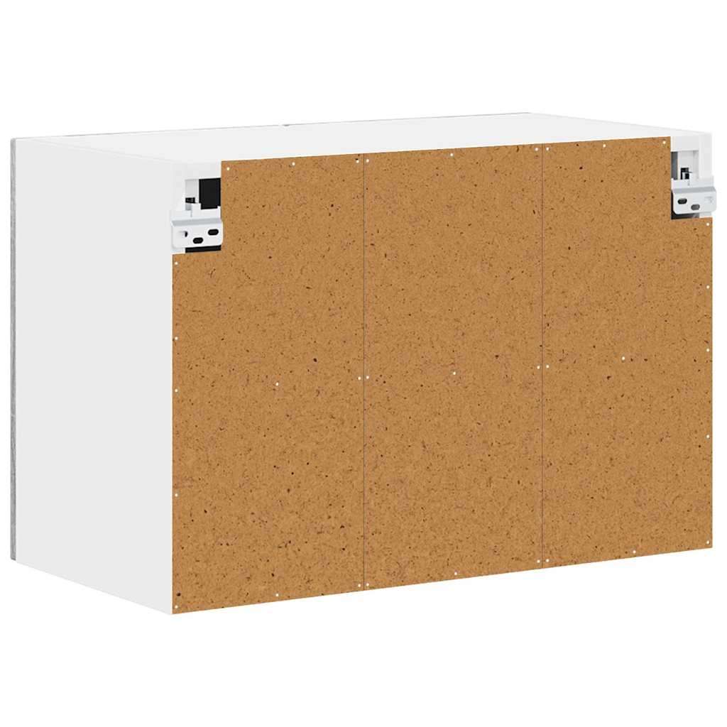  Zidni kuhinjski ormarić s policom Siva Sonoma 60 x 31 x 40 cm Slike