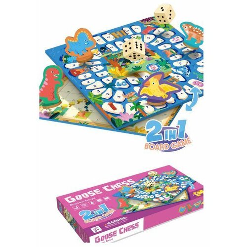  Drustvena igra goose chess dinosaur 88903 ( 91/71786 ) Cene