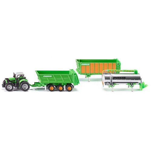 Siku igračka Traktor Deutz sa setom prikolica Joskin 1848 Cene