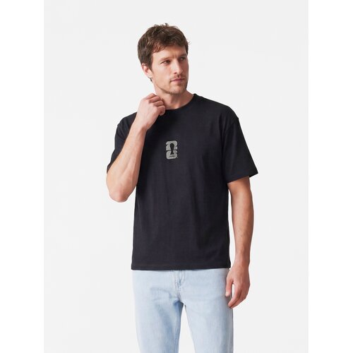 Reserved MEN`S T-SHIRT - crno Cene