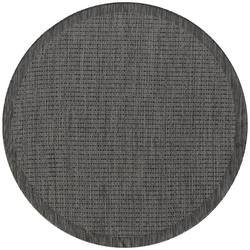 Ayyildiz Carpets Tamno sivi okrugli vanjski tepih &amp;oslash; 120 cm Giza &amp;ndash; Slike