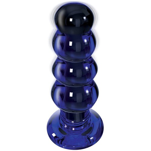  stakleni analni dildo sa vibracijom radiant vibrating glass plug Cene