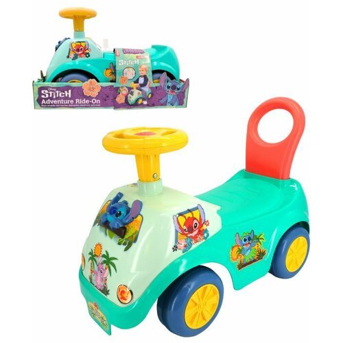 Disney Pusher Stitch, sa zvukom i svjetlom, tirkizna Cene