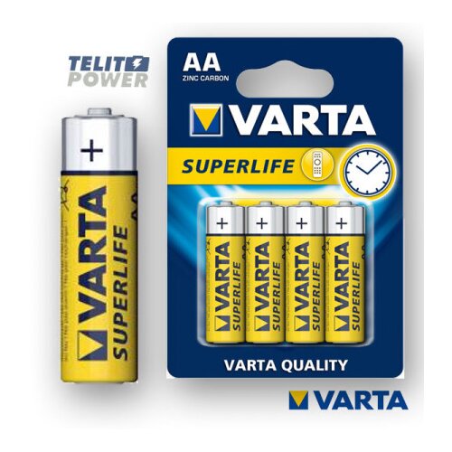 Varta superlife R6 AA cink-karbon - cena na komad ( 1666 ) Slike