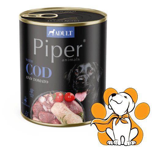 Piper Dog Wild Game 800g, Vlažna Hrana Za Pse Sa Divljači Za Aktivne Pse Cene