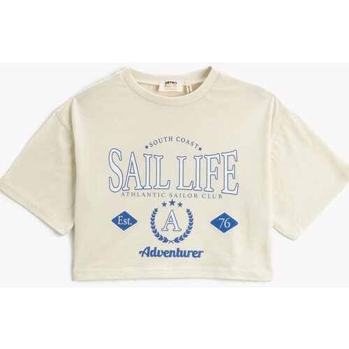 Koton T-Shirt - Beige Slike