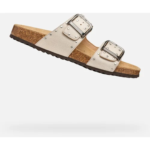 Geox Cream women's slippers Brionia R - Women's