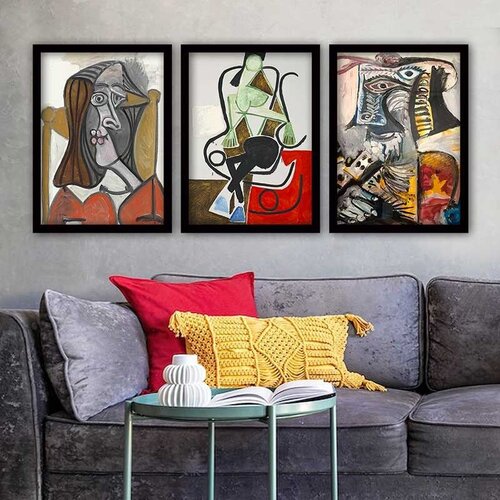 Wallity Set uramljenih slika 3SC_UNPP10, 3 Dela Cene