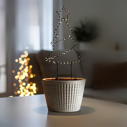  Brilagi - LED spolja&amp;scaron;nja božićna dekoracija LED/3xAA IP44 68x29 cm bor Slike