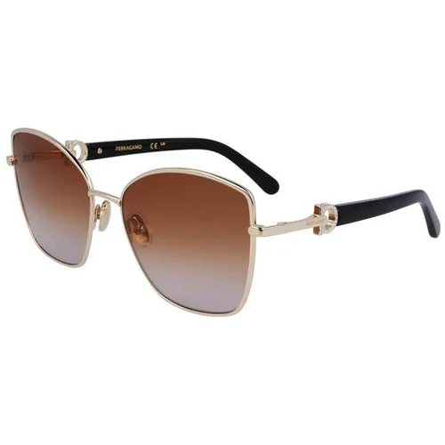Salvatore Ferragamo Occhiali da Sole SF312SR 745 Gold