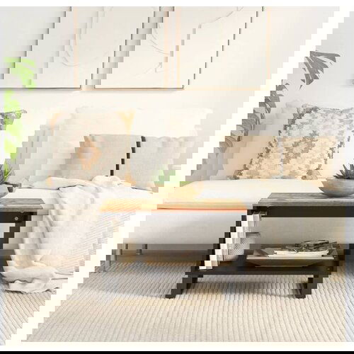 VidaXL Stolić za kavu 60 x 50 x 40 cm od masivnog obnovljenog drva Slike