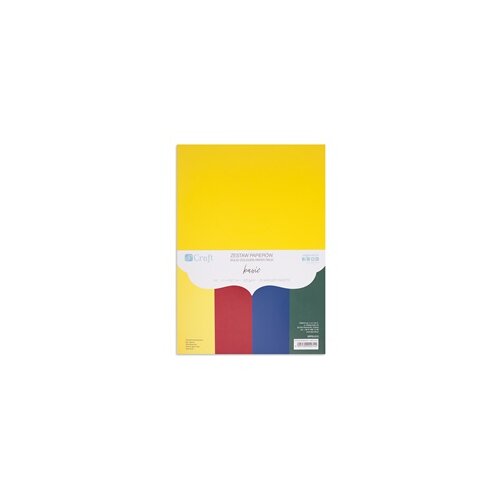 Craft papir u boji DP 20 komada basic Cene