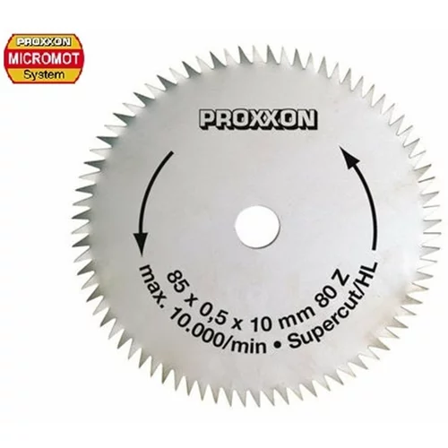 Proxxon List za kružnu pilu Super-Cut No 28731 (Promjer: 85 mm, Promjer provrta prihvatnika: 10 mm, Krom – vanadij – čelik)