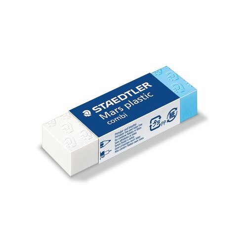 Staedtler Radirka Mars plastic combi 64 x 22 x 12 mm 526508, (20378392) Cene