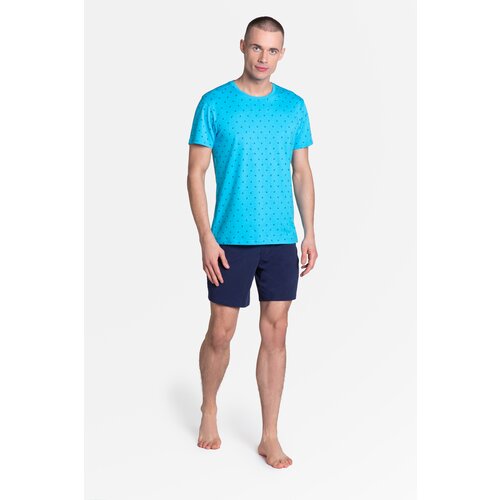 Henderson Pyjamas Leaf 38872-56X Blue-Navy Blue-Navy Slike
