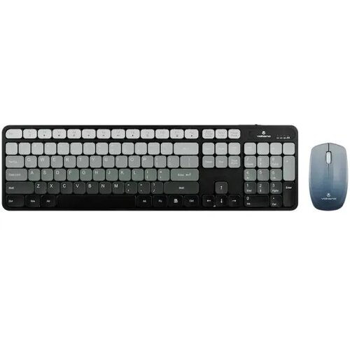 Volkano Tastatura+mi&amp;scaron; Wireless Prism VK-20248-GR siva Slike